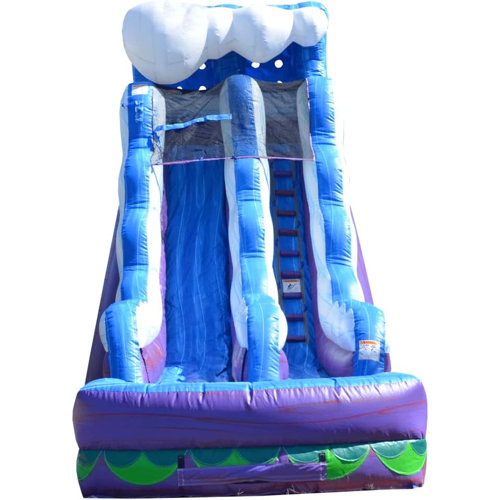 Jumporange 19’ Mermaid Water Slide Inflatable With Splash Pool Wayfair